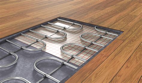 radiant floor heating system size